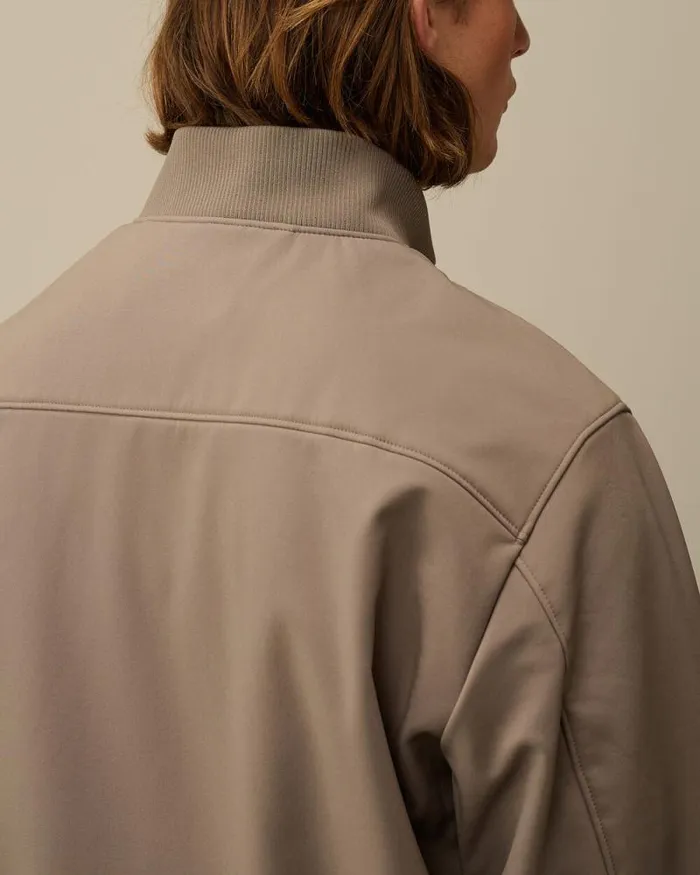CP Company Jacket and Coats CP ShellR Bomber Jacket Walnut Beige 8211 Man