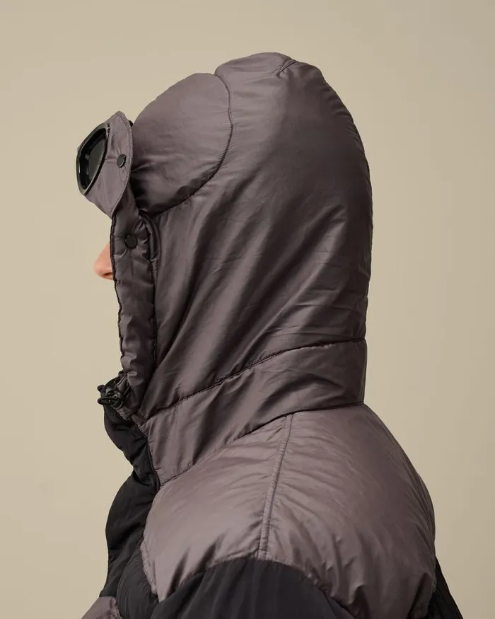 CP Company Jacket and Coats Eco ChromeR Mixed Goggle Down Jacket Nightshade Purple 8211 Man