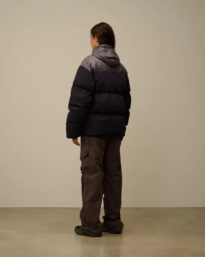 CP Company Jacket and Coats Eco ChromeR Mixed Goggle Down Jacket Nightshade Purple 8211 Man