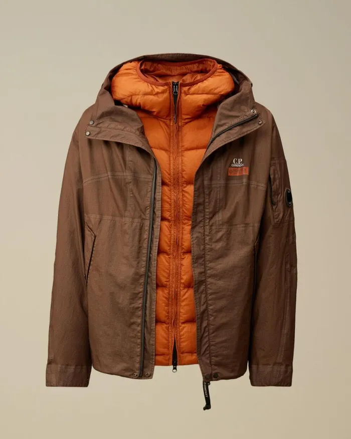 CP Company Jacket and Coats Gore GType Reversible Jacket Bombay Brown 8211 Man CP Company Jacket and Coats Gore GType Reversible Jacket Bombay Brown 8211 Man