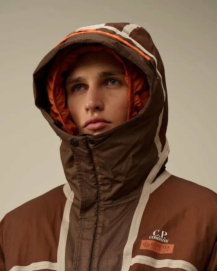 CP Company Jacket and Coats Gore GType Reversible Jacket Bombay Brown 8211 Man