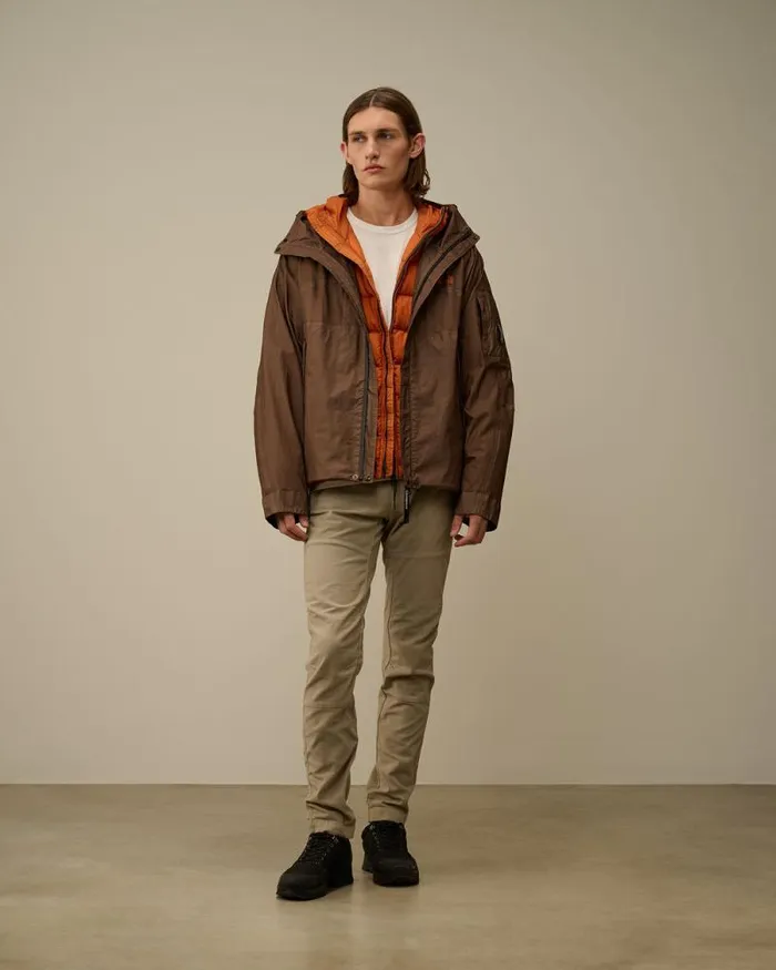 CP Company Jacket and Coats Gore GType Reversible Jacket Bombay Brown 8211 Man