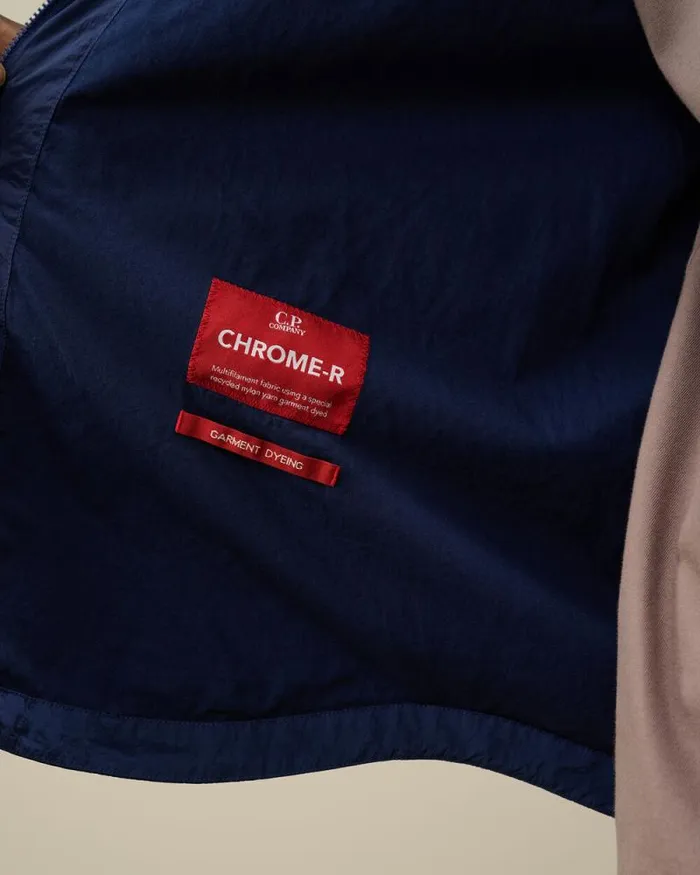 CP Company Overshirt ChromeR Lens Overshirt Estate Blue 8211 Man