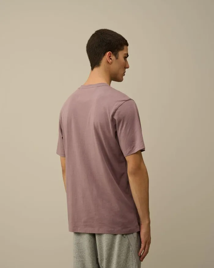 CP Company Tshirts and Polo 301 Jersey British Sailor TShirt Purple Dove 8211 Man