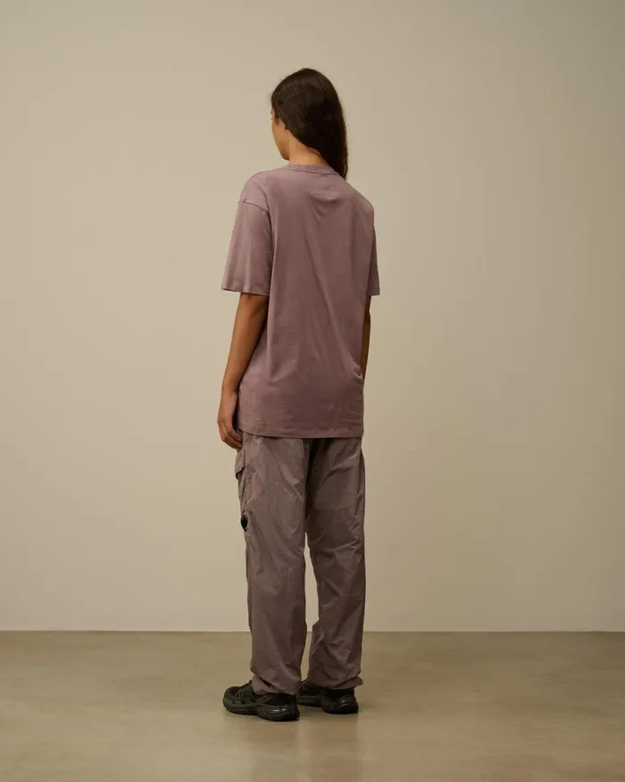 CP Company Tshirts and Polo 301 Jersey British Sailor TShirt Purple Dove 8211 Man