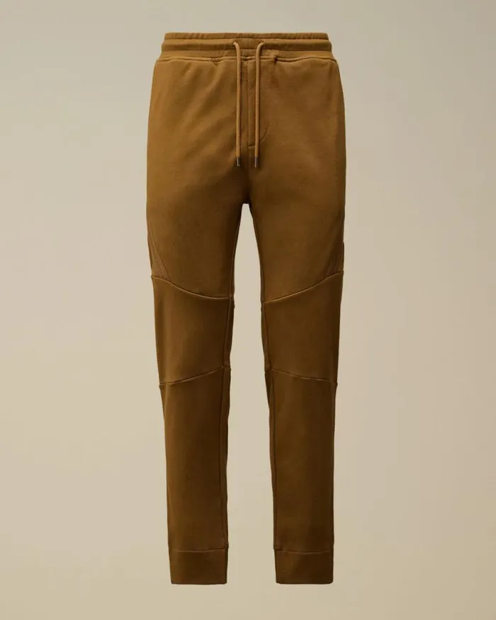 CP Company Tracksuits and Shorts Diagonal Raised Fleece Lens Sweatpants Toffee Beige 8211 Man CP Company Tracksuits and Shorts Diagonal Raised Fleece Lens Sweatpants Toffee Beige 8211 Man
