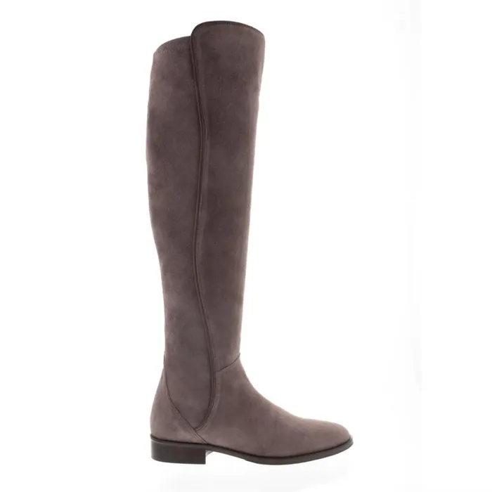 Carl Scarpa Emma Mauve Taupe Suede KneeHigh Boots Women Suede Boots