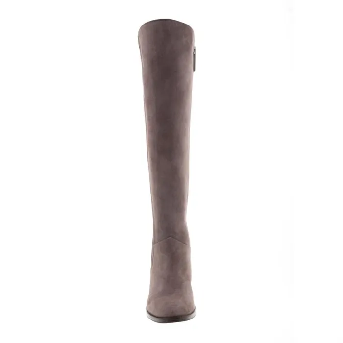 Carl Scarpa Emma Mauve Taupe Suede KneeHigh Boots Women Suede Boots