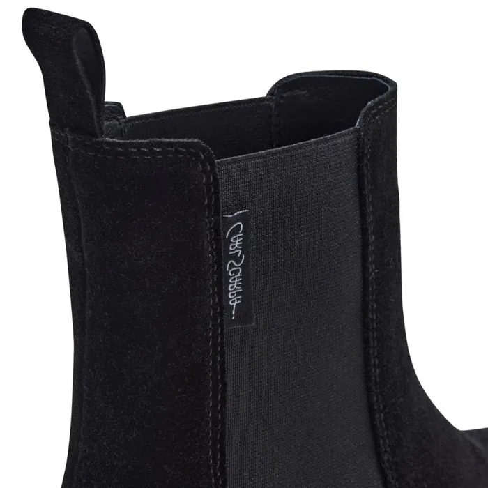 Carl Scarpa Selessia Black Suede Ankle Boots Women Suede Ankle Boots