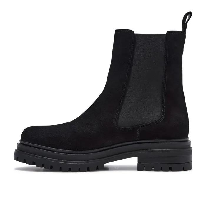 Carl Scarpa Selessia Black Suede Ankle Boots Women Suede Ankle Boots