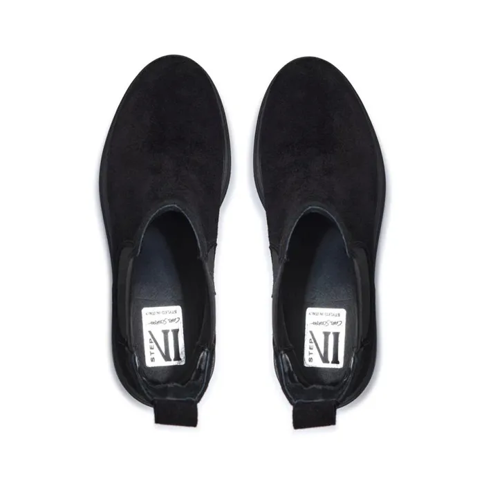 Carl Scarpa Selessia Black Suede Ankle Boots Women Suede Ankle Boots
