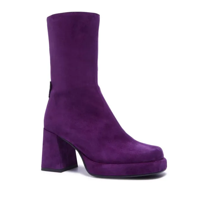 Carl Scarpa Tropea Purple Suede Ankle Boots Women Suede Ankle Boots Carl Scarpa Tropea Purple Suede Ankle Boots Women Suede Ankle Boots