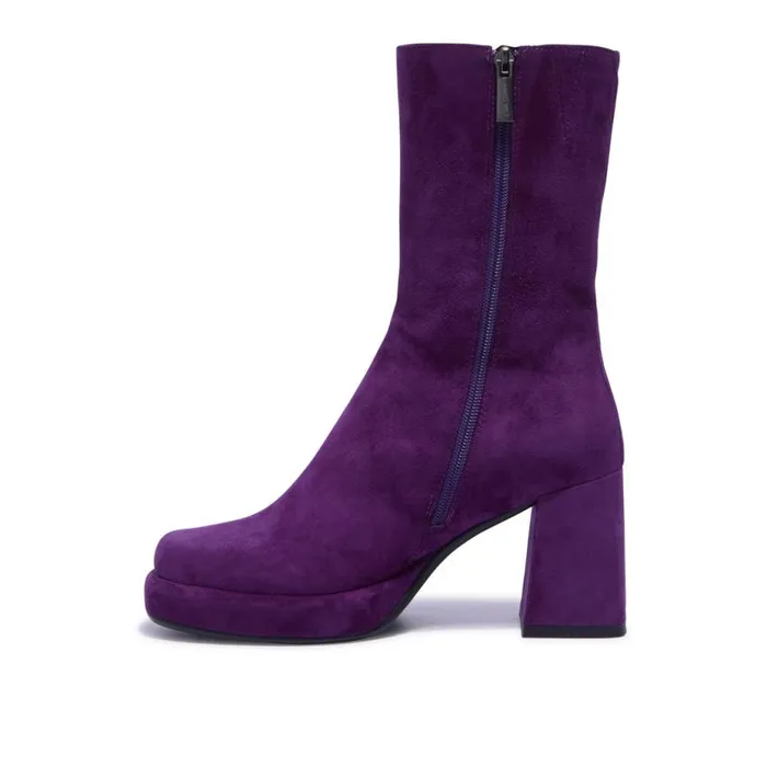 Carl Scarpa Tropea Purple Suede Ankle Boots Women Suede Ankle Boots Carl Scarpa Tropea Purple Suede Ankle Boots Women Suede Ankle Boots