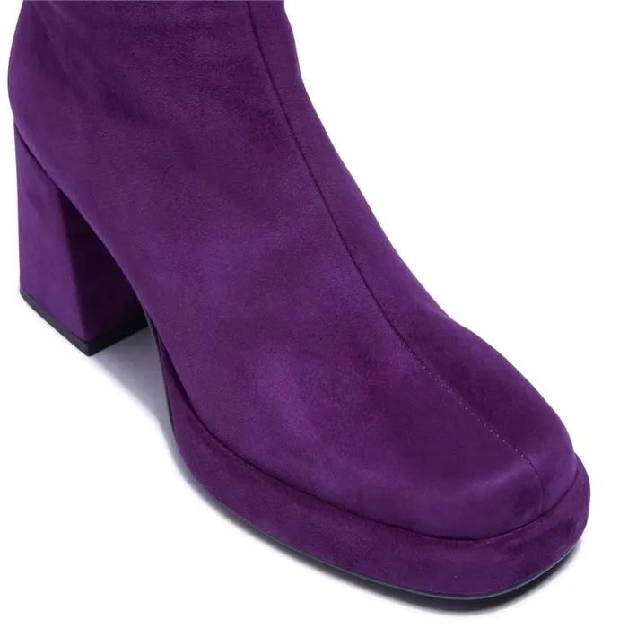 Carl Scarpa Tropea Purple Suede Ankle Boots Women Suede Ankle Boots Carl Scarpa Tropea Purple Suede Ankle Boots Women Suede Ankle Boots