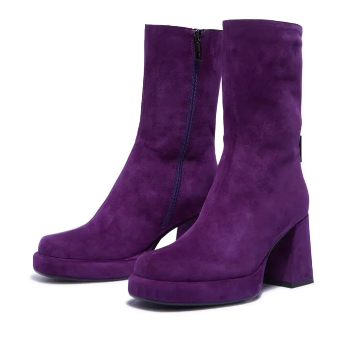 Carl Scarpa Tropea Purple Suede Ankle Boots Women Suede Ankle Boots Carl Scarpa Tropea Purple Suede Ankle Boots Women Suede Ankle Boots