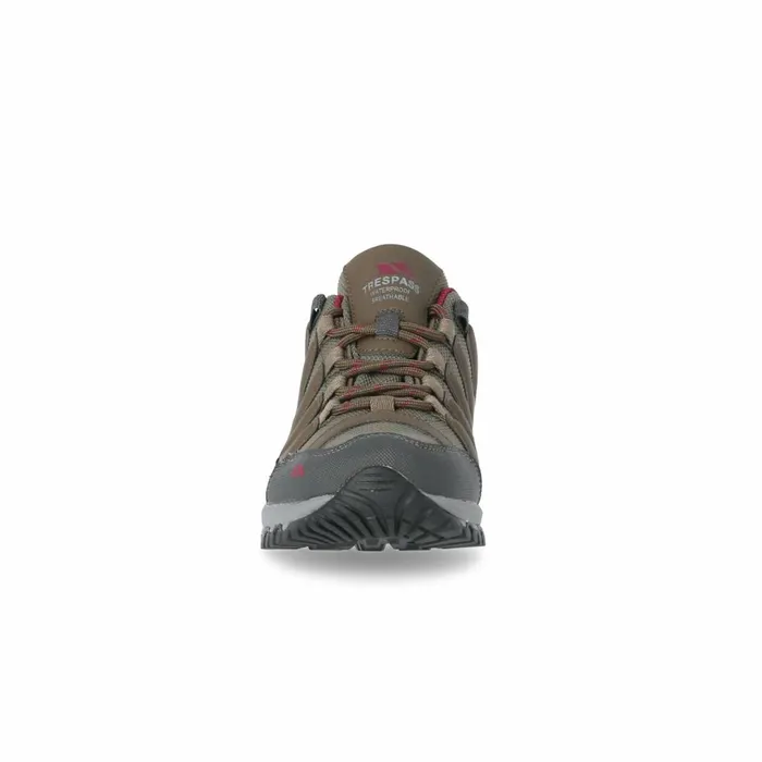 Carnegie II Vibram Walking Shoes Brindle Women Trespass Walking Shoes