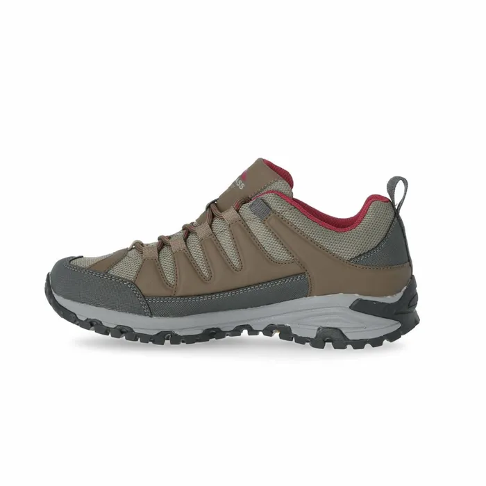 Carnegie II Vibram Walking Shoes Brindle Women Trespass Walking Shoes