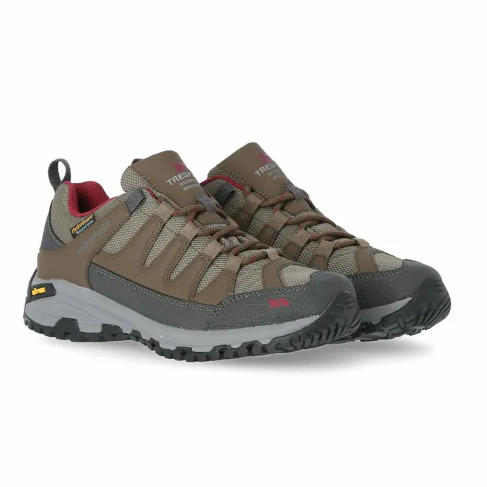 Carnegie II Vibram Walking Shoes Brindle Women Trespass Walking Shoes