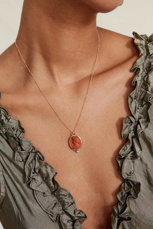 Chan Luu 14k Fine Women 14k Agnes Necklace