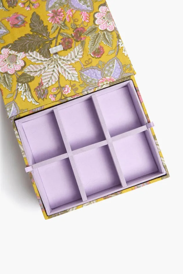 Chan Luu Jewelry Storage Women Classic Jewelry Box Yellow
