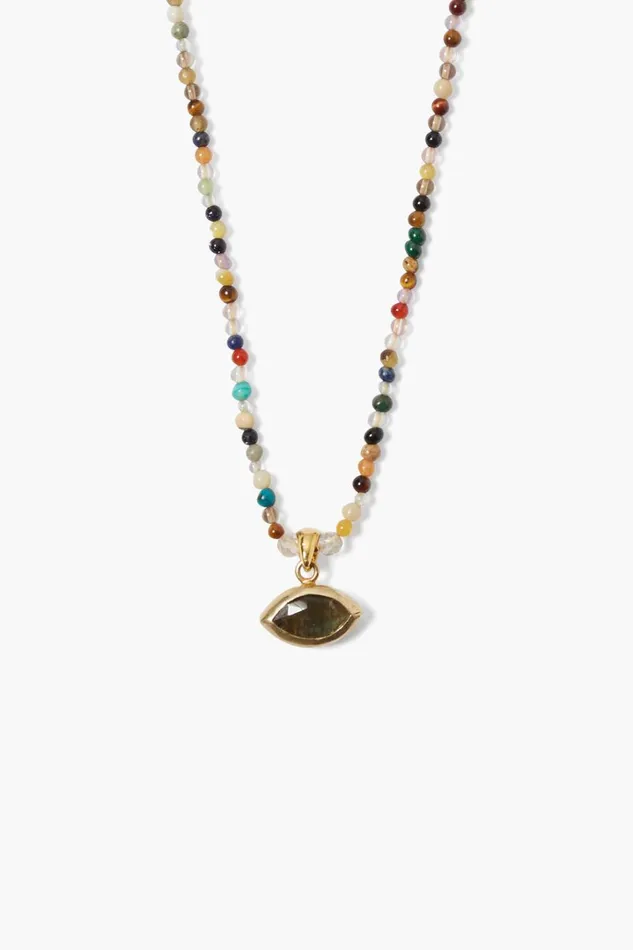 Chan Luu Necklaces Women Bondi Evil Eye Necklace Multi