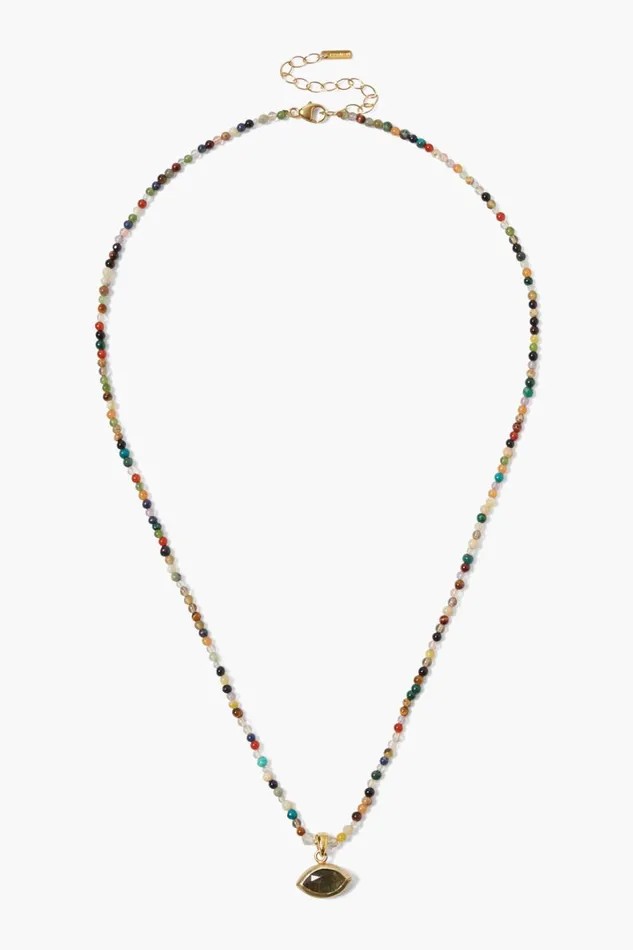 Chan Luu Necklaces Women Bondi Evil Eye Necklace Multi
