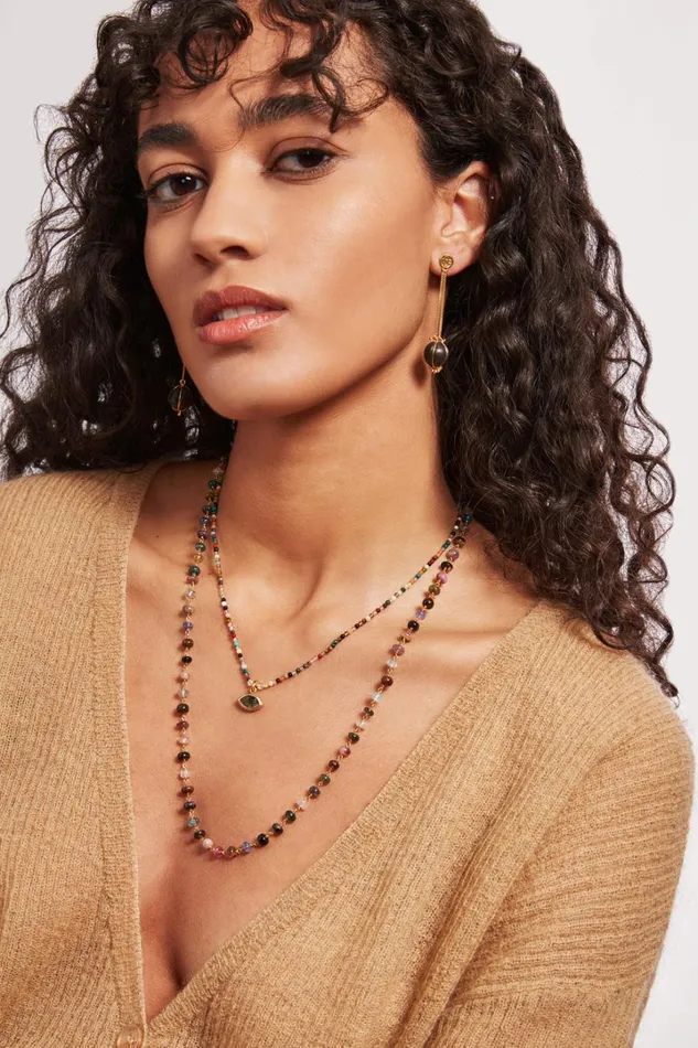 Chan Luu Necklaces Women Bondi Evil Eye Necklace Multi