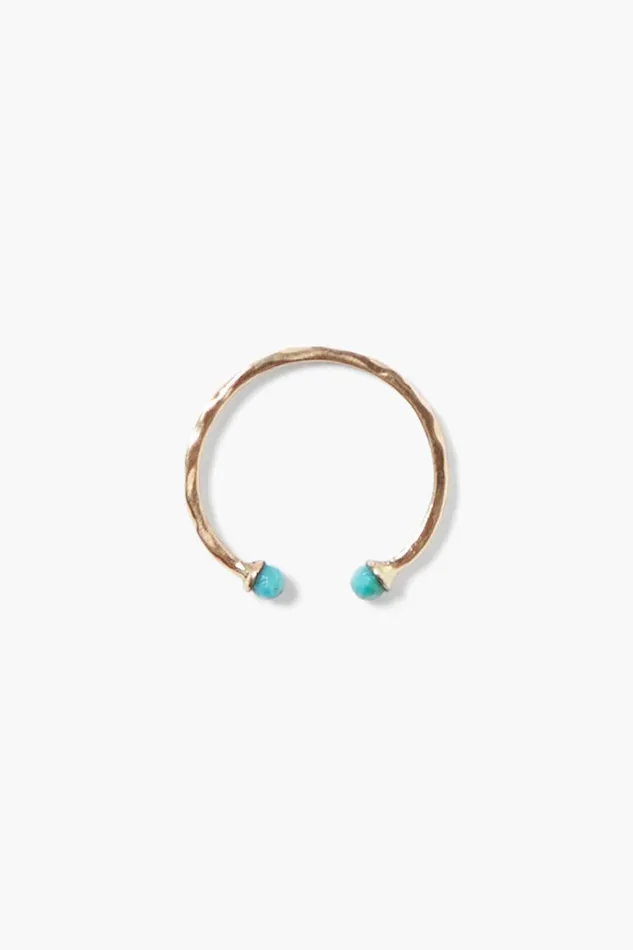 Chan Luu Toe Rings Women 14k Dua Toe Ring Turquoise