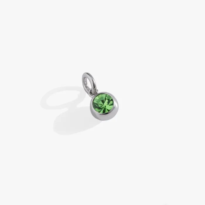 Charms Women Alex And Ani August Birthstone Interchangeable Charm Stainless Steel Silver