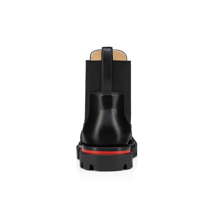 Christian Louboutin Boots Kids Marchacroche Boots 8211 Calf Leather 8211 Black