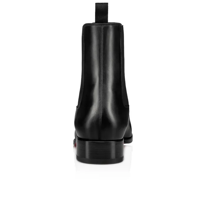 Christian Louboutin Boots Men Samson Boots 8211 Calf Leather 8211 Black