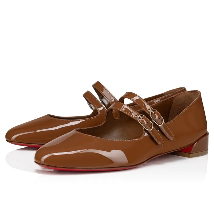 Christian Louboutin Flats and Loafers Women Sweet Jane Ballerinas 8211 Patent Leather 8211 Nude 5 Christian Louboutin Flats and Loafers Women Sweet Jane Ballerinas 8211 Patent Leather 8211 Nude 5