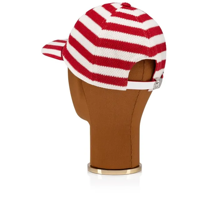 Christian Louboutin Hats WomenMen Mooncrest Baseball Hat 8211 Malha Printed Fabric 8211 Loubi