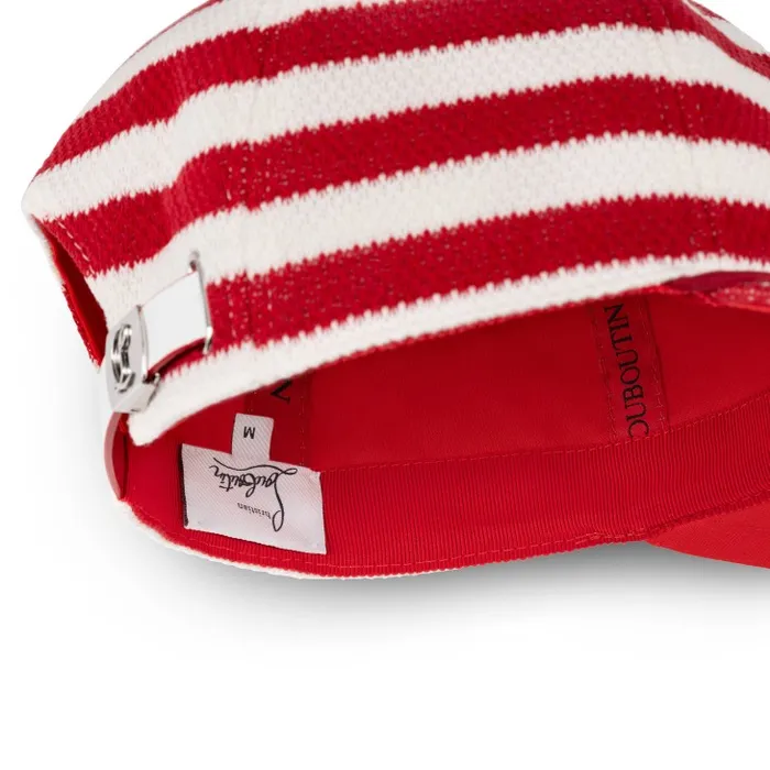 Christian Louboutin Hats WomenMen Mooncrest Baseball Hat 8211 Malha Printed Fabric 8211 Loubi