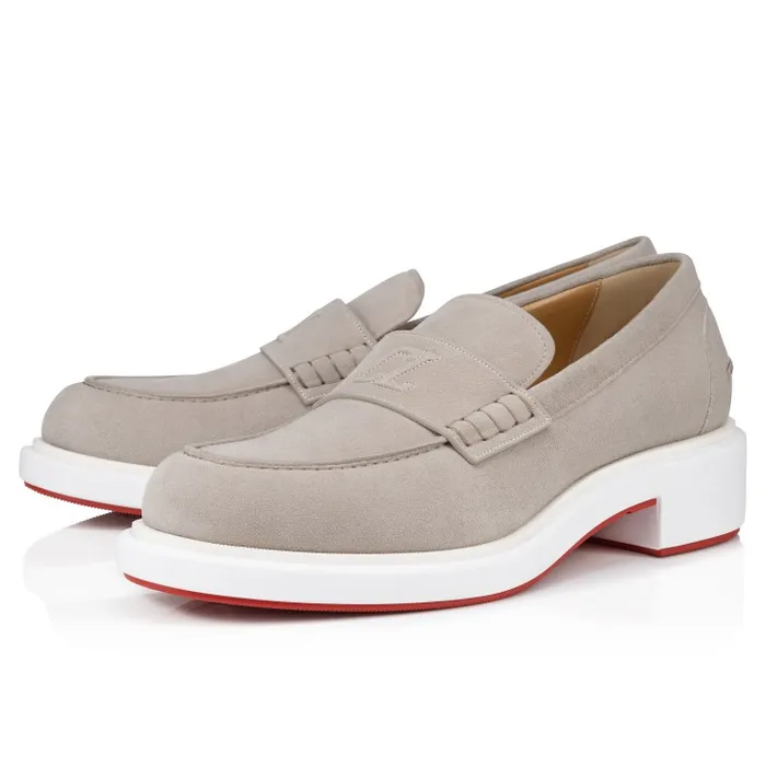 Christian Louboutin Loafers and Moccasins Men Urbino Moc Loafers 8211 Calf Leather And Suede 8211 Goose Christian Louboutin Loafers and Moccasins Men Urbino Moc Loafers 8211 Calf Leather And Suede 8211 Goose