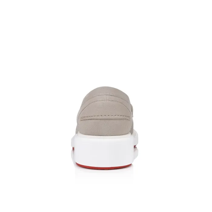 Christian Louboutin Loafers and Moccasins Men Urbino Moc Loafers 8211 Calf Leather And Suede 8211 Goose