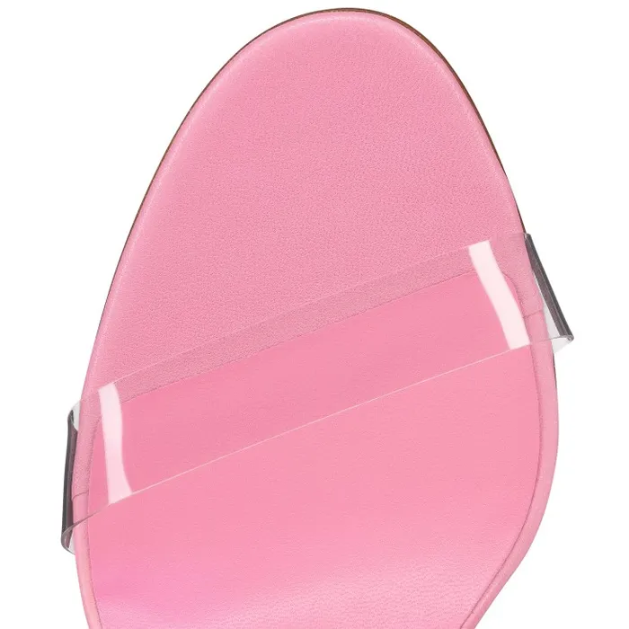 Christian Louboutin Mules Women Just Nothing 85 Mm Mules 8211 Patent Leather And Recycled TPU 8211 Calipso