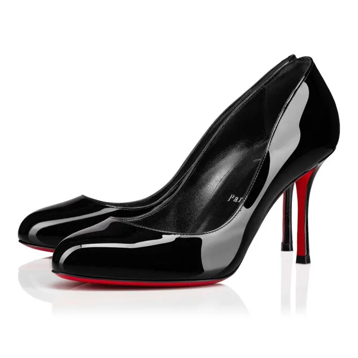 Christian Louboutin Pumps Women Dolly Pump 85 Mm Pumps 8211 Patent Calf Leather 8211 Ultra Black Christian Louboutin Pumps Women Dolly Pump 85 Mm Pumps 8211 Patent Calf Leather 8211 Ultra Black
