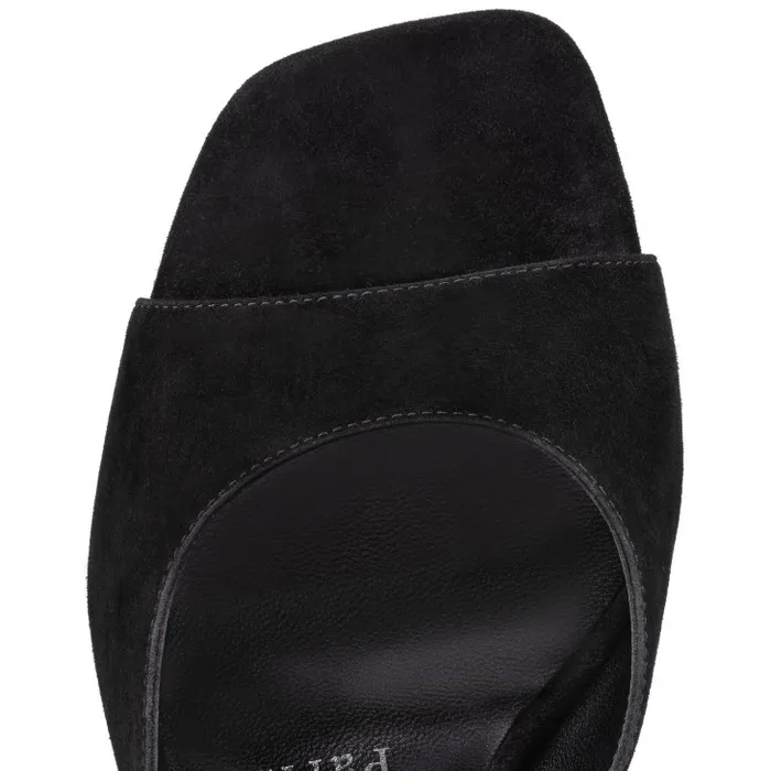 Christian Louboutin Sandals and Slides Women Condora Mule 85 Mm Mules 8211 Veau Velours 8211 Black