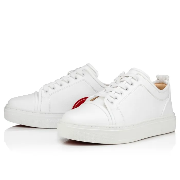 Christian Louboutin Sneakers Men Adolon Junior Sneakers 8211 Recycled Polyester And Biobased Materials 8211 White