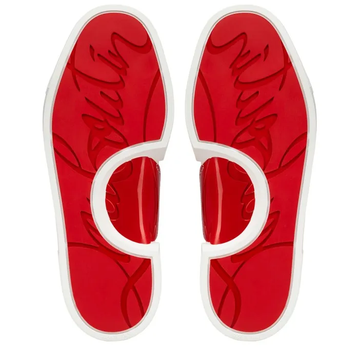 Christian Louboutin Sneakers Men Adolon Junior Sneakers 8211 Recycled Polyester And Biobased Materials 8211 White