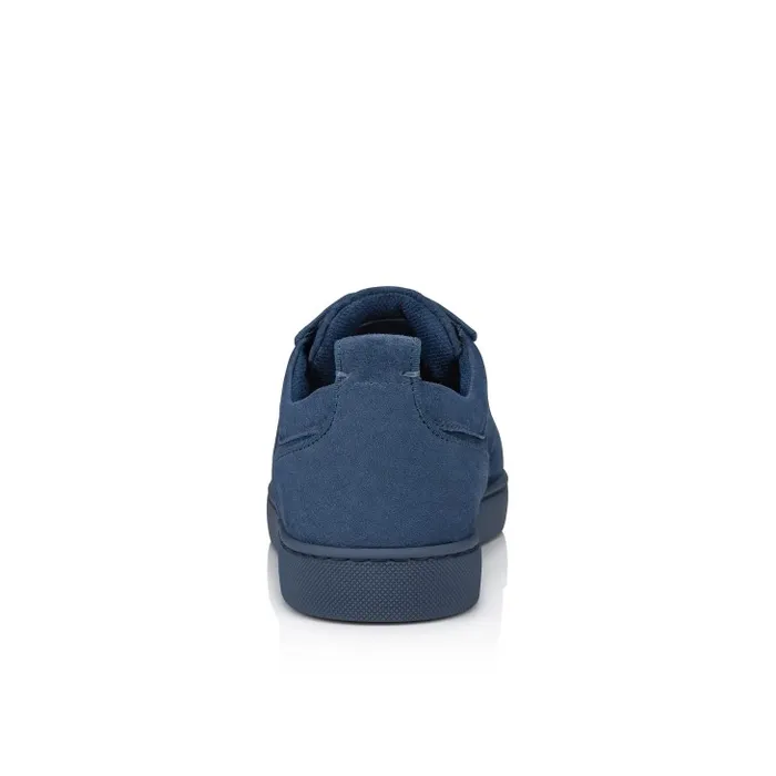 Christian Louboutin Sneakers Men Louis Junior P Pik Pik Strass Sneakers 8211 Veau Velours Spikes And Strass 8211 Denim