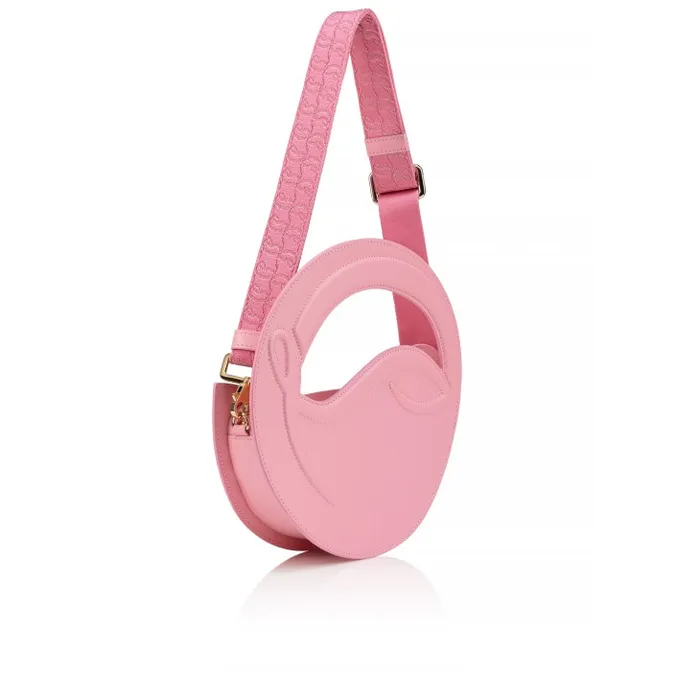 Christian Louboutin Top Handles Women Biloumoon Small Top Handle Bag 8211 Calf Leather Monogram CL 8211 Calipso