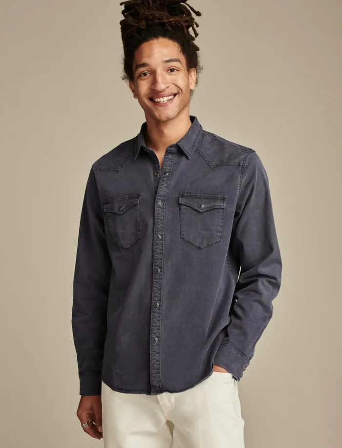 Cole Hauser Twill Western Shirt Parisian Nights Men Lucky Brand Shirts and Tops Cole Hauser Twill Western Shirt Parisian Nights Men Lucky Brand Shirts and Tops
