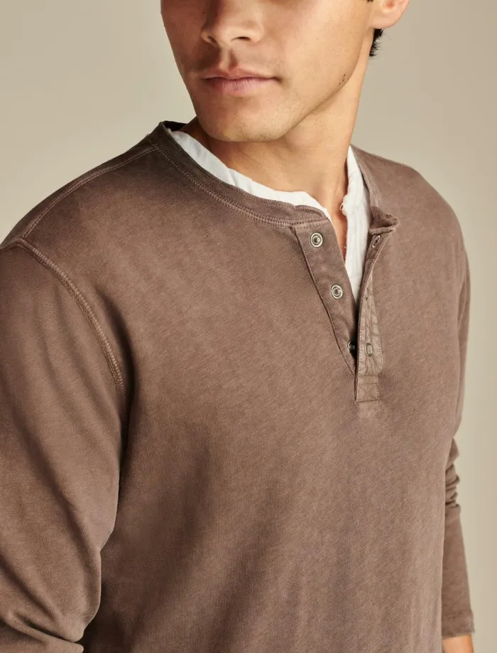 Cole Hauser Weekend Henley Shopping Bag Men Lucky Brand Shirts and Tops