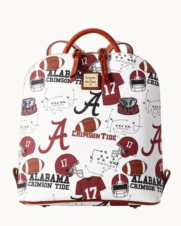 Collegiate University Of Alabama Zip Pod Backpack Alabama Women Dooney and Bourke Backpacks Collegiate University Of Alabama Zip Pod Backpack Alabama Women Dooney and Bourke Backpacks