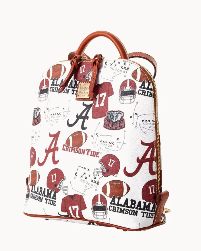 Collegiate University Of Alabama Zip Pod Backpack Alabama Women Dooney and Bourke Backpacks Collegiate University Of Alabama Zip Pod Backpack Alabama Women Dooney and Bourke Backpacks