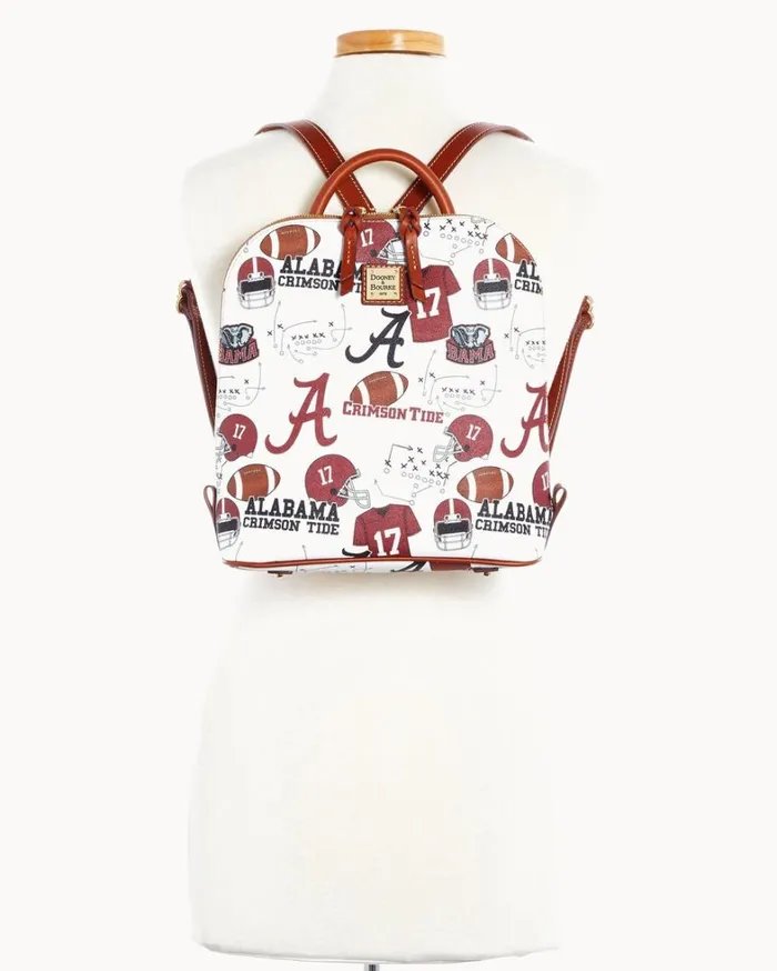 Collegiate University Of Alabama Zip Pod Backpack Alabama Women Dooney and Bourke Backpacks Collegiate University Of Alabama Zip Pod Backpack Alabama Women Dooney and Bourke Backpacks
