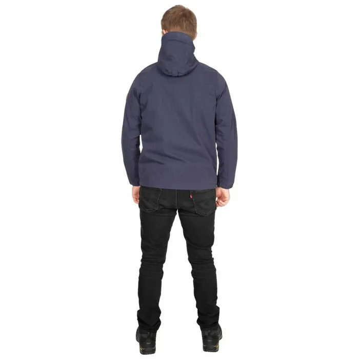 Corrigan DLX Waterproof Jacket Navy Men Trespass Waterproof Jackets