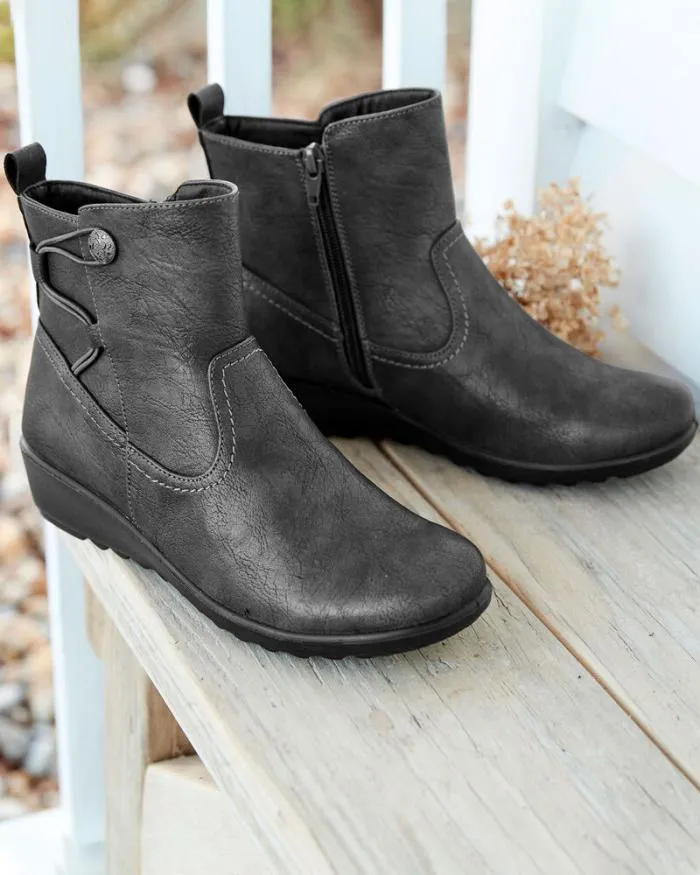 Cotton Traders Boots Flexisole Elasticated Back Boots 8211 Women